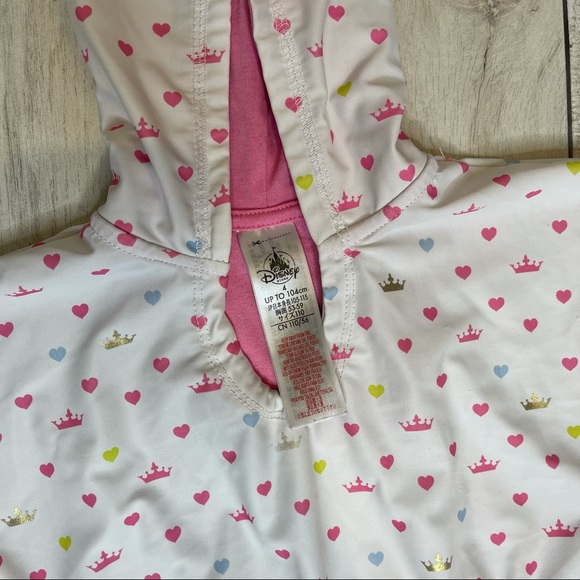 DISNEY Girls Swimsuit Cover Up Size 4 - Picture 3 of 6